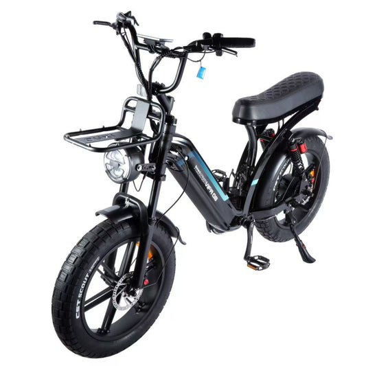 OUXI Q8 - Zwart - Lage instap