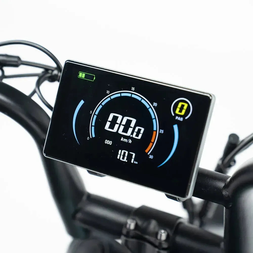 OUXI C80 Mini - Zwart - Fatbike